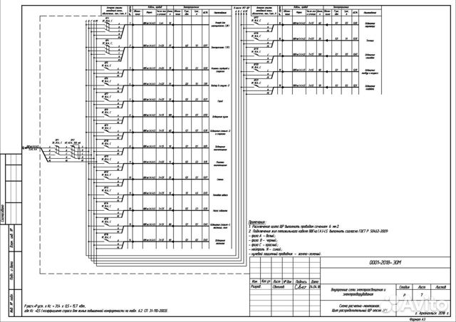 Проектирование электроснабжения