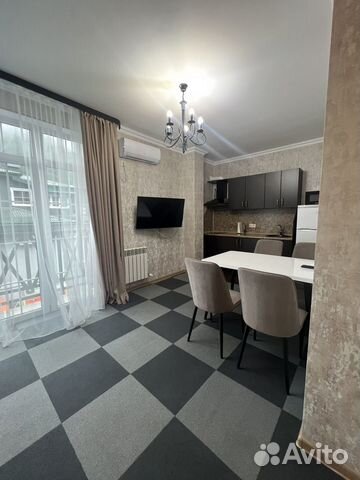 

1-к. квартира, 45 м², 2 кровати