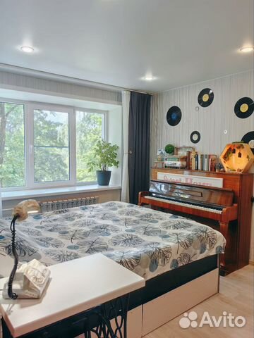 

1-к. квартира, 34 м², 2 кровати