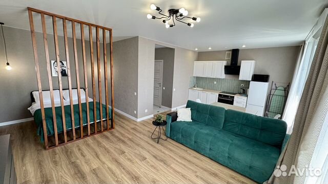 

Квартира-студия, 40 м², 2 кровати