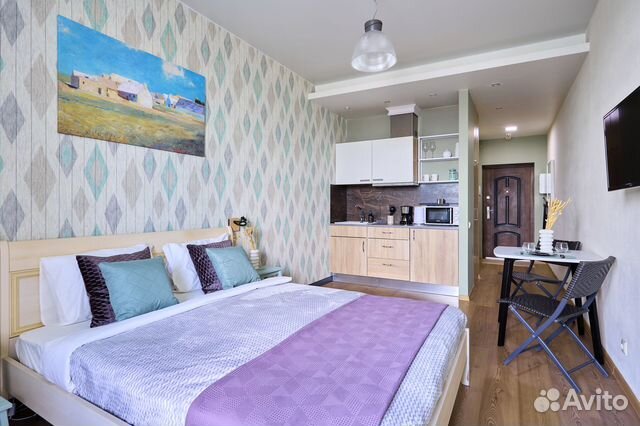 

Квартира-студия, 25 м², 1 кровать