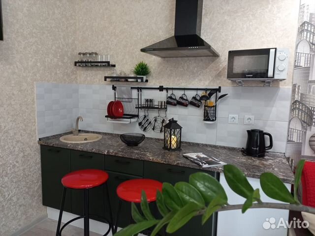 

Квартира-студия, 30 м², 2 кровати