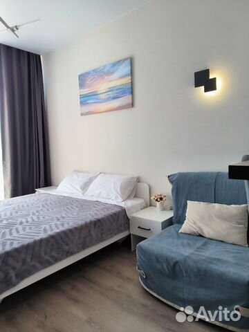 

Квартира-студия, 27 м², 2 кровати