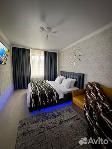 

1-к. квартира, 45 м², 3 кровати