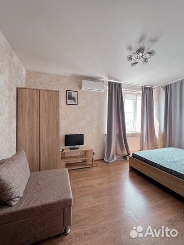

1-к. квартира, 42,5 м², 2 кровати