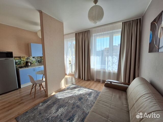 

Квартира-студия, 30 м², 2 кровати