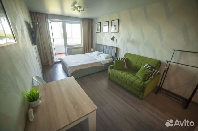 

Квартира-студия, 25 м², 2 кровати