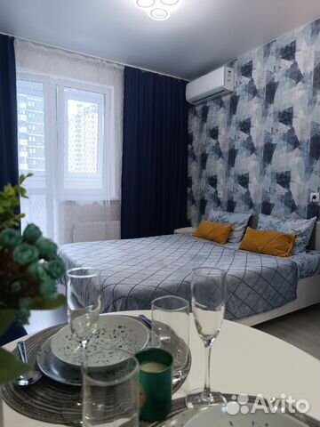 

Квартира-студия, 24 м², 1 кровать