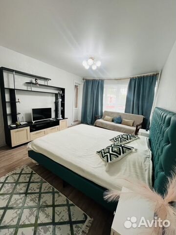 

1-к. квартира, 45 м², 2 кровати