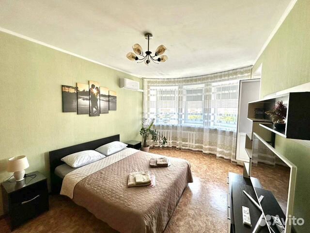 

1-к. квартира, 45 м², 2 кровати