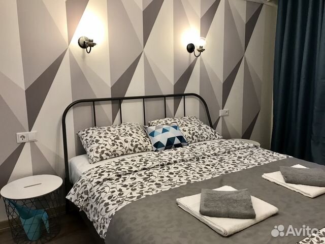 

1-к. квартира, 40 м², 2 кровати