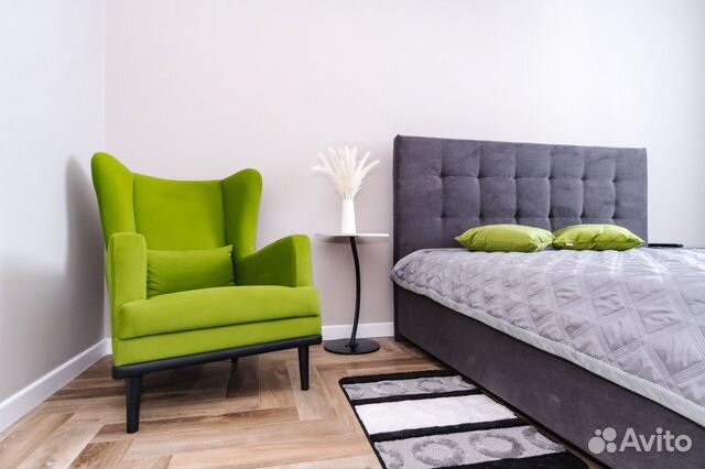 

1-к. квартира, 45 м², 2 кровати