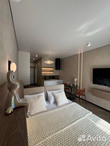 

Квартира-студия, 23 м², 2 кровати