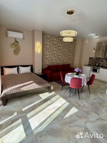 

Квартира-студия, 40 м², 3 кровати