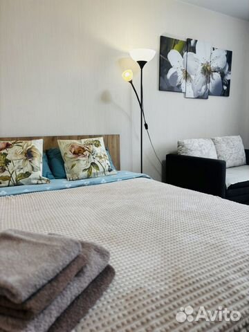 

1-к. квартира, 30 м², 2 кровати