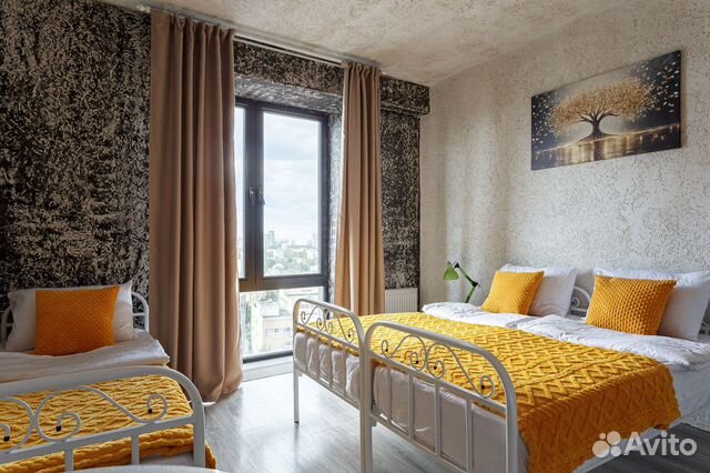 

Квартира-студия, 30 м², 4 кровати