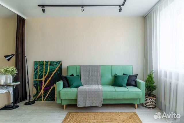 

Квартира-студия, 30 м², 2 кровати