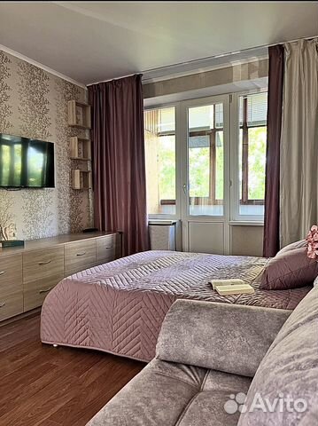 

1-к. квартира, 32 м², 2 кровати