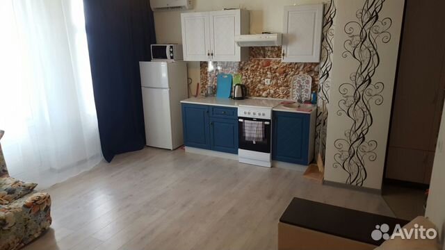 

Квартира-студия, 35 м², 2 кровати