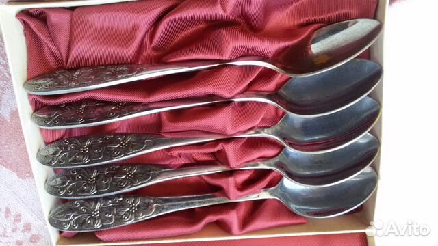 Чайные кофейные столовые ложки, вилки, ножи столов
