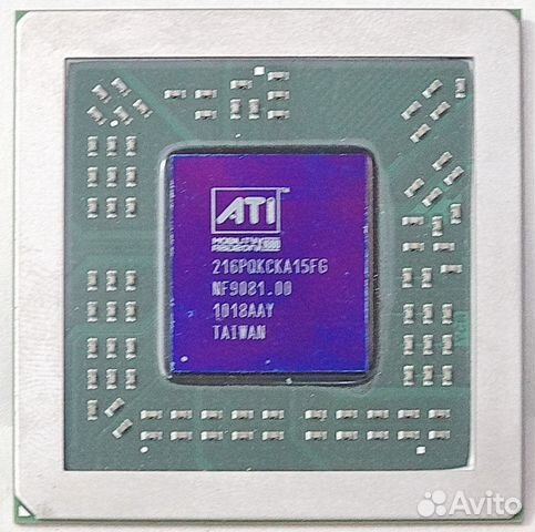 Видеочип AMD Mobility Radeon X1800 216pqkcka15FG Видеочип AMD Mobility Radeon X1800 216pqkcka15FG