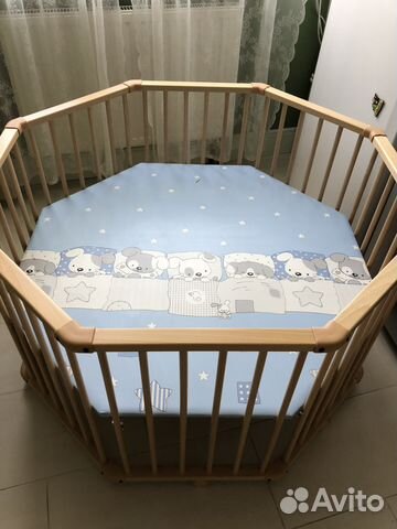Деревянный манеж Geuther Octo-Parc Деревянный манеж Geuther Octo-Parc