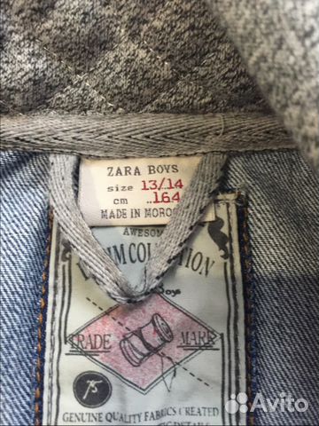 Продам куртку джинсовую на 164 размер. Zara