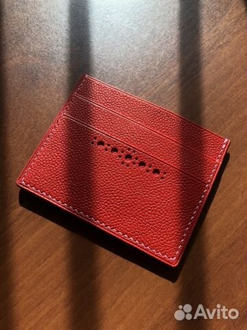 Кардхолдер из кожи крокодила и кожи Chanel