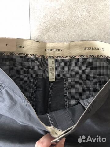 Брюки Burberry новые серые Брюки Burberry новые серые