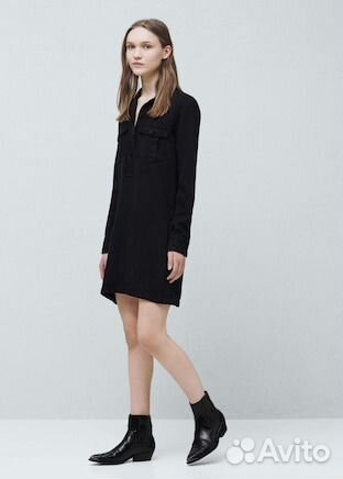 Платье-рубашка mango