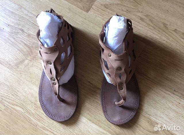 Босоножки кожаные Mango kids