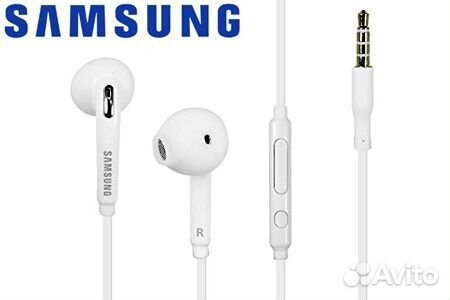 Гарнитура SAMSUNG Galaxy S6 (G920) с пультом Белый Гарнитура SAMSUNG Galaxy S6 (G920) с пультом Белый