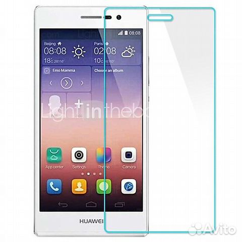Защитное стекло Huawei Ascend P7 (Вместо пленки)