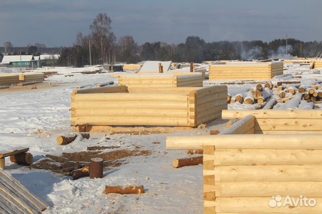 Сруб 4х5+2 метра веранда рубка в лапу с сборкой