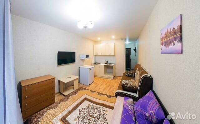 

Квартира-студия, 25 м², 4 кровати
