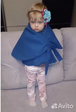 Дизайнерская Жилетка на девочку. Шерсть