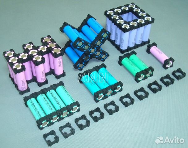 Держатели изоляторы картон 18650 21700 26650 32650 Держатели изоляторы картон 18650 21700 26650 32650