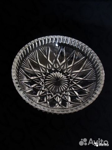 Салатницы, хрусталь, СССР, 2шт Салатницы, хрусталь, СССР, 2шт