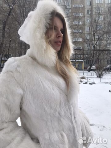 Продам шубу из кролика