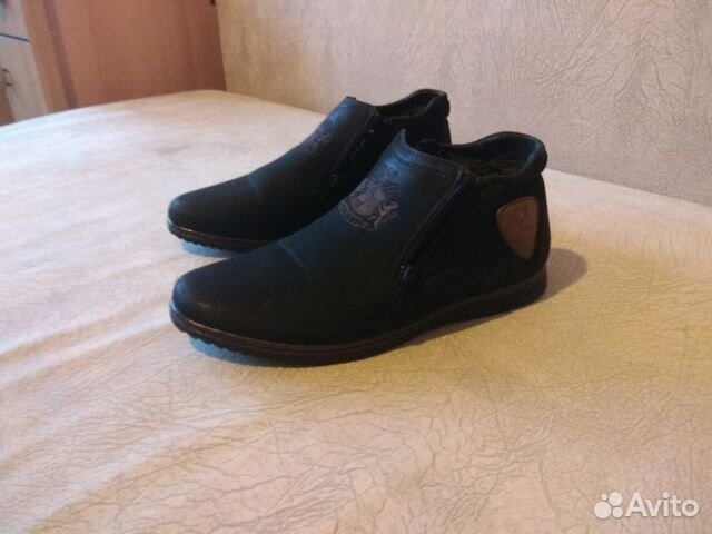 Полуботинки мужские зимние