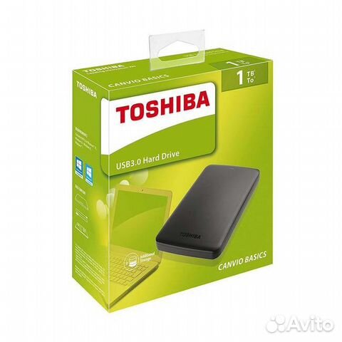 Внешний жесткий диск Toshiba 1TB Canvio Basics