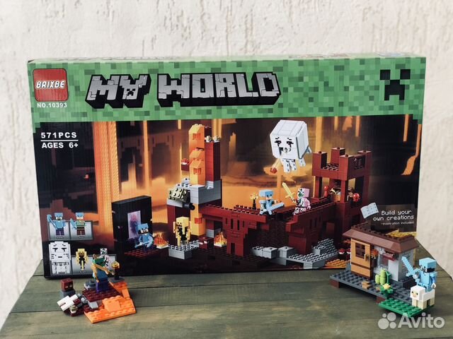 Конструктор Brixbe Майнкрафт (аналог Lego 21122)