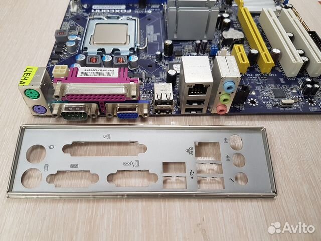 Материнская плата Foxconn G31MXP, s775, DDR2, mATX