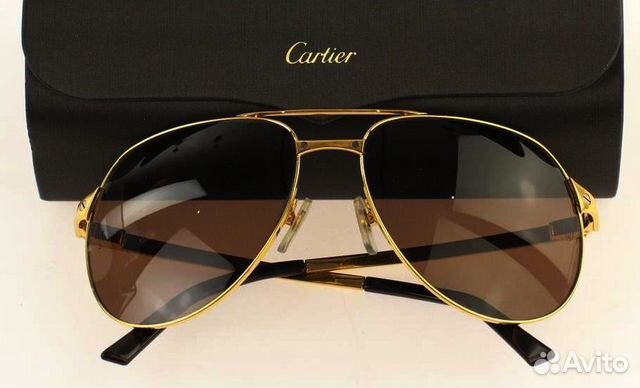 Очки Cartier Santos Dumont /c-з очки оправы Luxor