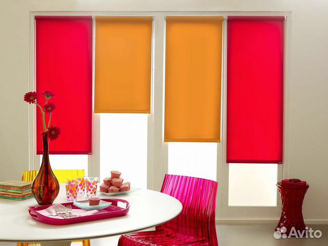 Рулонная штора мини Рулонная штора мини