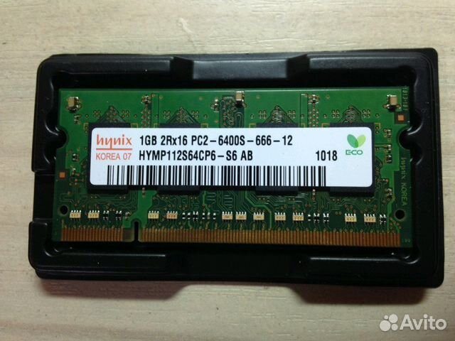 Оперативная память Hynix DDR2 1Gb so-dimm