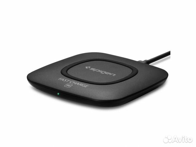 Беспроводная зарядка Spigen F301W Ultra Slim новая Беспроводная зарядка Spigen F301W Ultra Slim новая