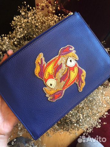 Кожаный клатч diane von furstenberg Кожаный клатч diane von furstenberg