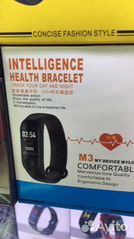 Фитнес браслет Intelligence Health Bracelet M3 Фитнес браслет Intelligence Health Bracelet M3