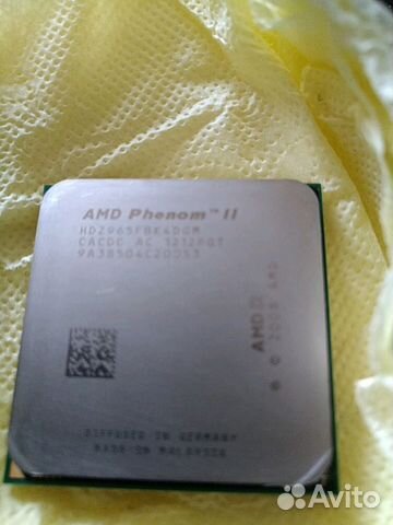 Процессор Phenom x4 965BE